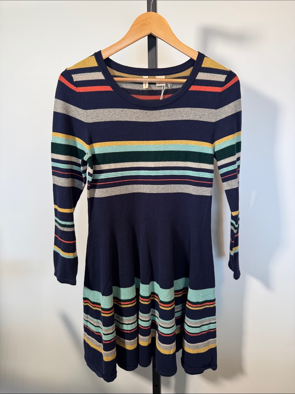 Anthropologie Moth Luca Striped Sweater Dress